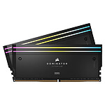 Mémoire Corsair Dominator Titanium RGB Black - 2 x 48 Go (96 Go) - DDR5 7000 MHz - CL40 - Autre vue