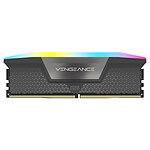 Mémoire Corsair Vengeance RGB Black - 1 x 16 Go (16 Go) - DDR5 5200 MHz - CL40 - Ryzen Edition - Autre vue