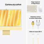 Mac et iMac Apple iMac (2024) 24" 16 Go / 512 Go Jaune (Z1E3-512GB-MKPN-LAN) - Autre vue