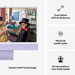 Mac et iMac Apple iMac (2024) 24" 24 Go / 1 To Mauve (Z1EU-24GB-1TB-MKPN) - Autre vue