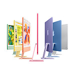 Mac et iMac Apple iMac (2024) 24" 16 Go / 256 Go Orange (Z1EV-MTP) - Autre vue