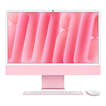 Mac et iMac Apple iMac (2024) 24" 16 Go / 256 Go Rose (MWUG3FN/A) - Autre vue