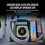 Watercooling Custom Corsair Kit de mise à niveau pour ELITE LCD Display - Blanc - Autre vue