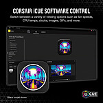 Watercooling Custom Corsair Kit de mise à niveau pour ELITE LCD Display - Transparent - Autre vue