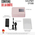 Imprimante thermique / Titreuse Canon SELPHY CP1500 - Rose - Autre vue