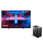 TV Philips 65OLED909 + Fidelio TAFW1 - Autre vue