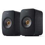 Mini-chaine KEF LSX II Noir Carbone + Audio-Technica AT-LP70XBT Noir - Autre vue