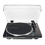 Mini-chaine KEF LSX II Rouge + Audio-Technica AT-LP70XBT Noir - Autre vue