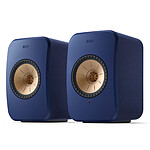 Mini-chaine KEF LSX II Bleu Cobalt + Audio-Technica AT-LP70XBT Noir - Autre vue