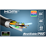 Câble HDMI Real Cable HD-OPTIC-8K - 20 m - Autre vue