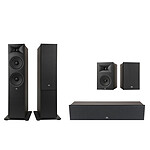 Ensemble Home-Cinéma Onkyo TX-NR7100B Noir + JBL Pack Stage V2 280F Espresso 5.0 - Autre vue