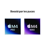 MacBook Apple MacBook Pro M4 Max 14" Noir sidéral 128 Go/8 To (MX2K3FN/A-CPU16-GPU40-128GB-8TB-NANO) - Autre vue