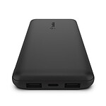 Batterie et powerbank Belkin Batterie externe 10K Boost Charge avec câble USB-A vers USB-C Noir - Autre vue