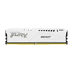 Mémoire Kingston Fury Beast White - 1 x 16 Go (16 Go) - DDR5 6000 MHz - CL30 - Autre vue