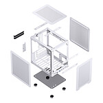 Boîtier PC Jonsbo C6 - Blanc - Autre vue