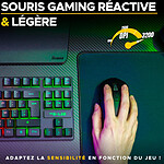 Clavier souris gamer The G-Lab Combo Oxygen EX - Autre vue