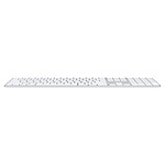 Clavier PC Apple Magic Keyboard avec Touch ID et pavé numérique (USB-C) - Blanc - Autre vue