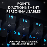 Clavier PC Logitech G Pro X TKL Rapid Linear - Noir - Autre vue