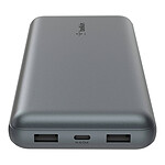 Batterie et powerbank Belkin Batterie externe 10K Boost Charge avec câble USB-A vers USB-C Gris - Autre vue