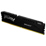 Mémoire RAM Kingston Fury Beast - 1 x 16 Go (16 Go) - DDR5 6000 MHz - CL36 - Autre vue