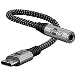 Câble USB Goobay Câble USB-C vers Jack 3.5 mm (M/F) - 1.5 m - Autre vue