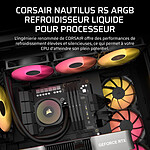 Watercooling AIO Corsair Nautilus 360 RS ARGB - Noir - Autre vue
