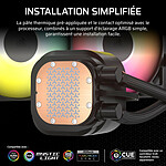 Watercooling AIO Corsair Nautilus 360 RS ARGB - Noir - Autre vue