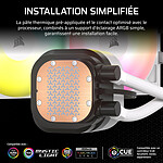 Watercooling AIO Corsair Nautilus 240 RS ARGB - Blanc - Autre vue