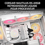 Watercooling AIO Corsair Nautilus 360 RS ARGB - Blanc - Autre vue