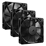 Ventilateur Boîtier Corsair RS120 Triple Pack - Noir - Autre vue