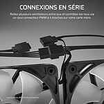 Ventilateur Boîtier Corsair RS120 Triple Pack - Noir - Autre vue