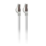 Câble RJ45 Textorm Câble RJ45 CAT 6 FTP (blanc) - 0.5 m - Autre vue