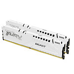 Mémoire Kingston Fury Beast White - 2 x 16 Go (32 Go) - DDR5 6000 MHz - CL30 - Autre vue