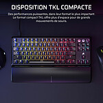 Clavier PC Corsair K70 Pro TKL RGB - Corsair MGX Hyperdrive - Autre vue