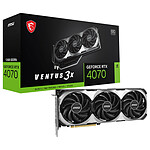 Carte graphique MSI GeForce RTX 4070 VENTUS 3X E1 12G OC - Autre vue