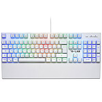 Clavier PC The G-Lab Keyz Rubidium - Outemu Red - Blanc - Autre vue