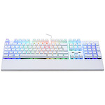 Clavier PC The G-Lab Keyz Rubidium - Outemu Red - Blanc - Autre vue