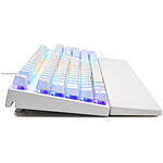 Clavier PC The G-Lab Keyz Rubidium - Outemu Red - Blanc - Autre vue