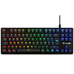 Clavier PC The G-Lab Keyz Platinium TKL - Outemu Low Profile Red - Autre vue