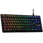 Clavier PC The G-Lab Keyz Platinium TKL - Outemu Low Profile Red - Autre vue