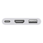 Adaptateurs et câbles Apple Adaptateur multiport AV numérique USB-C - Autre vue