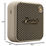 Enceinte sans fil Marshall Willen II Crème - Enceinte portable  - Autre vue