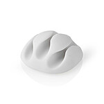 Passe câble et serre câble Nedis Lot de 4 Mini clips de câbles - Blanc - Autre vue