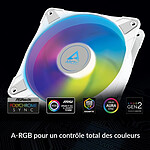 Ventilateur Boîtier Arctic P14 PWM PST ARGB - Blanc - Autre vue Ventilateur Boîtier Arctic P14 PWM PST ARGB - Blanc - Autre vue