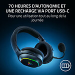 Casque micro Razer Barracuda X Chroma - Phantom White - Autre vue