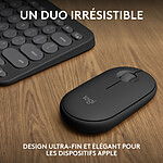 Clavier souris bureautique Logitech Pebble 2 Combo for Mac - Autre vue