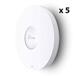 Point d'accès Wi-Fi TP-LINK EAP613 x5 - Autre vue Point d'accès Wi-Fi TP-LINK EAP613 x5 - Autre vue