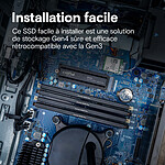 Disque SSD Crucial P310 - 2 To avec dissipateur - Autre vue