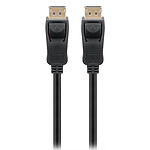 Câble DisplayPort Goobay Câble verrouillable DisplayPort 2.1 - 80 Gbit/s - 10K (1 m) - Autre vue