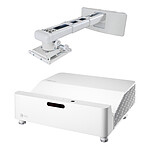 Vidéoprojecteur Optoma ZW410UST + Support mural OWM3000 - DLP Laser WXGA  - 4000 Lumens, Support mural OWM3000 - Autre vue